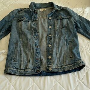 Madewell Blue Denim Jacket
